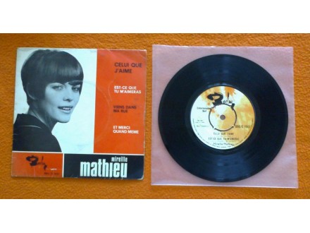 MIREILLE MATHIEU - Celui Que J Aime (EP) Made in Turkey