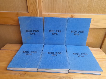 MOJ PAS kompleti (1970/1971/1972/1973/1974/1976)