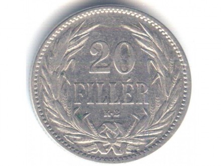 Madjarska 20 filer 1894