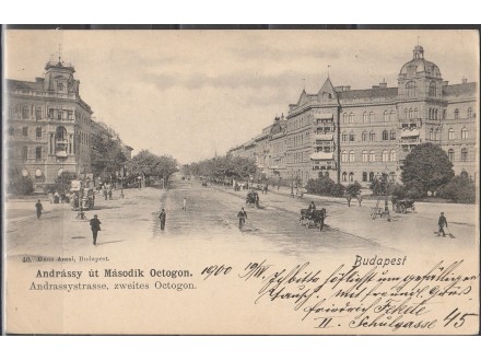 Madjarska - Budimpesta 1900