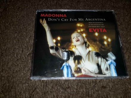 Madonna - Don`t cry for me Argentina CDS , ORIGINAL