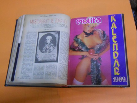 Magazin Erotika Vjesnik Zg.-Br 37,38,39,40,41,42. 1988.