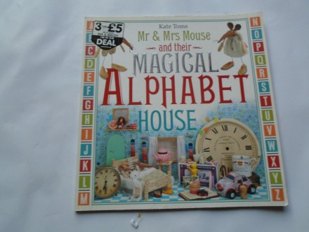 Magical alphabet  house, Kate Toms, engleski