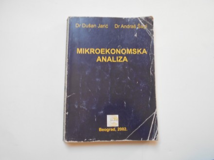 Makroekonomska analiza, D.Jarić,A.Šagi, 2002.