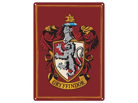 Mali limeni znak - HP, Gryffindor - Harry Potter