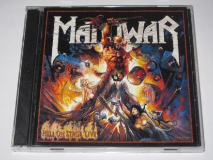 Manowar ‎– Hell On Stage Live (2CD)