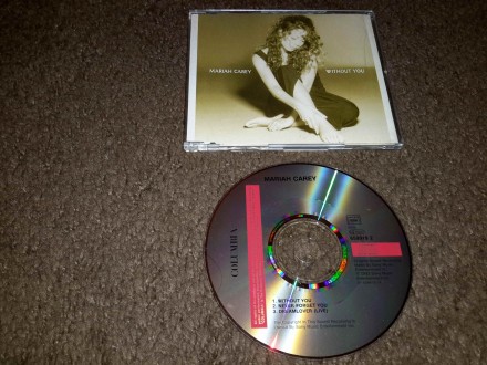 Mariah Carey - Without you CDS , ORIGINAL