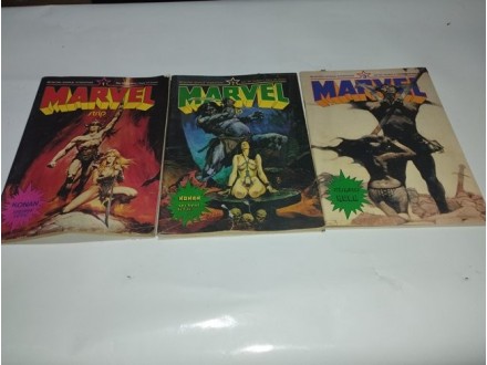 Marvel strip brojevi 1,2,3 i 4