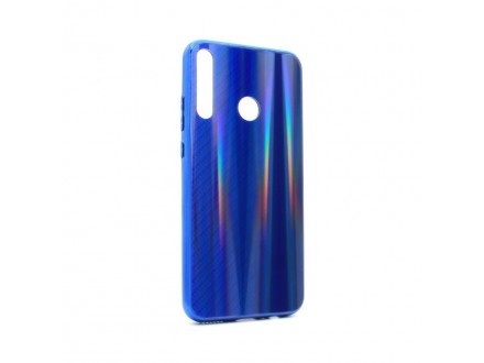 Maskica Carbon glass za Huawei P40 lite E plava