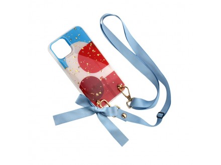 Maskica Fashion Strap Glitter za iPhone 11 Pro 5.8 plava