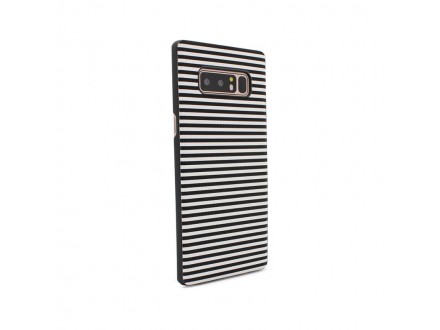 Maskica Luo Stripes za Samsung N950F Note 8 crna