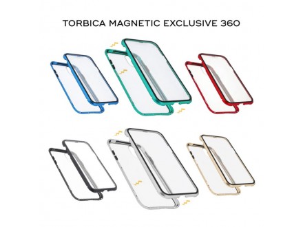 Maskica Magnetic exclusive 360 za Samsung A115F Galaxy A11 srebrna