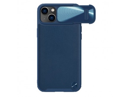 Maskica Nillkin CamShield Leather S za iPhone 14 6.1 plava