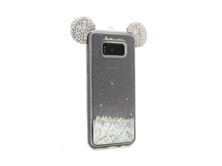 Maskica Shimmer Mouse fluid za Samsung G950 S8 srebrna