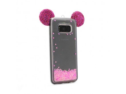 Maskica Shimmer Mouse fluid za Samsung G955 S8 plus pink