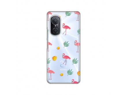 Maskica Silikonska Print Skin za Huawei Nova 9 SE Flamingos