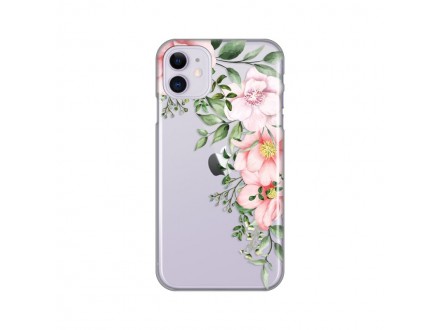 Maskica Silikonska Print Skin za Iphone 11 6.1 Gentle Rose Pattern