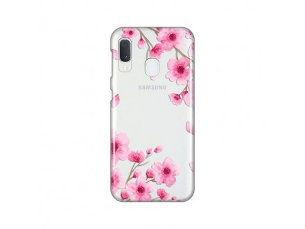 Maskica Silikonska Print Skin za Samsung A202F Galaxy A20e Rose flowers