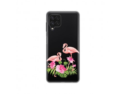 Maskica Silikonska Print Skin za Samsung A225 Galaxy A22 4G Flamingo