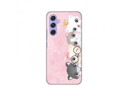 Maskica Silikonska Print Skin za Samsung A546B Galaxy A54 5G Pink cats