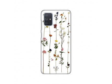 Maskica Silikonska Print Skin za Samsung A715F Galaxy A71 Flower