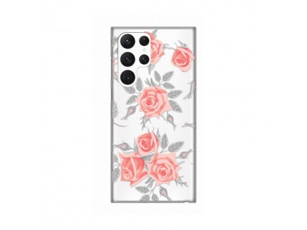 Maskica Silikonska Print Skin za Samsung S908B Galaxy S22 Ultra 5G Elegant Roses