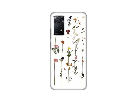 Maskica Silikonska Print Skin za Xiaomi Redmi Note 11 Pro 4G/5G Flower