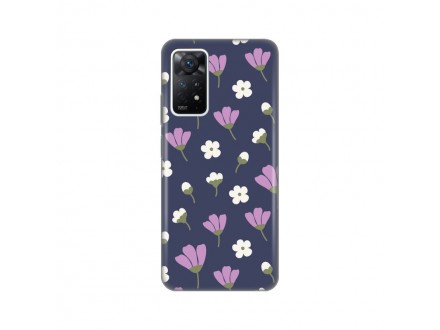 Maskica Silikonska Print Skin za Xiaomi Redmi Note 11 Pro 4G/5G Spring flowers