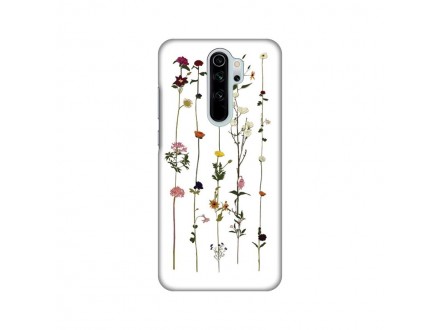 Maskica Silikonska Print Skin za Xiaomi Redmi Note 8 Pro Flower