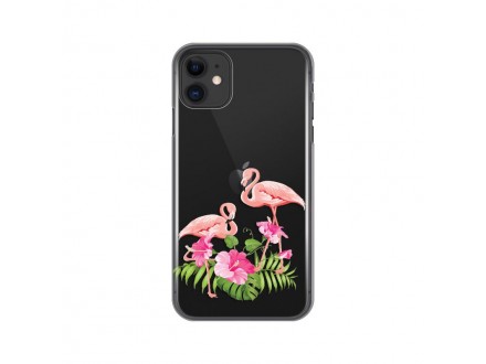 Maskica Silikonska Print Skin za iPhone 11 6.1 Flamingo