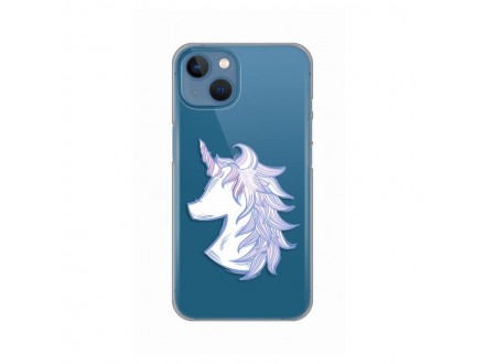Maskica Silikonska Print Skin za iPhone 13 6.1 Purple Unicorn