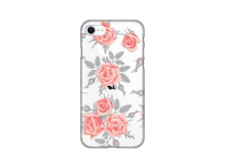 Maskica Silikonska Print Skin za iPhone 7/8/SE 2020/2022 Elegant Roses