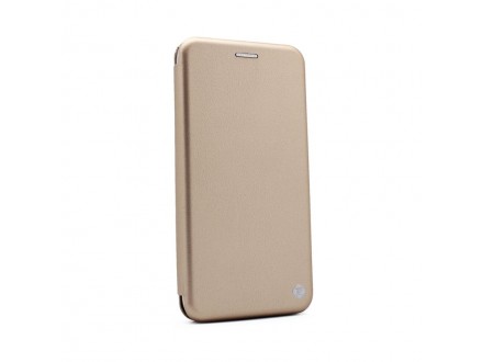 Maskica Teracell Flip Cover za OnePlus 9 zlatna