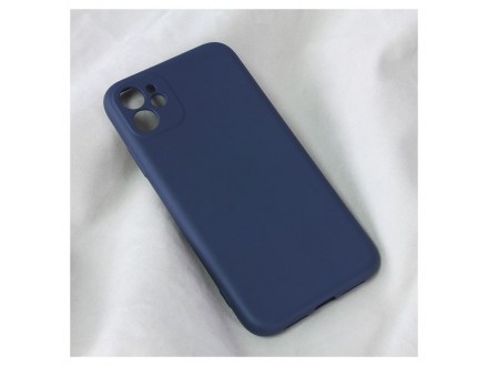 Maskica Teracell Soft Velvet za iPhone 11 6.1 tamno plava