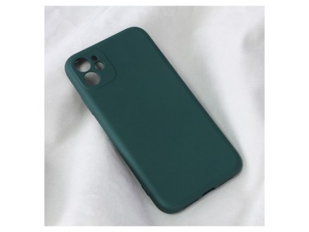 Maskica Teracell Soft Velvet za iPhone 11 6.1 tamno zelena