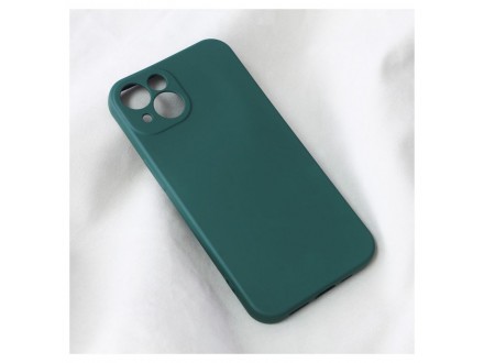 Maskica Teracell Soft Velvet za iPhone 13 6.1 tamno zelena