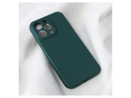 Maskica Teracell Soft Velvet za iPhone 13 Pro 6.1 tamno zelena