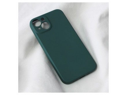 Maskica Teracell Soft Velvet za iPhone 14 6.1 tamno zelena