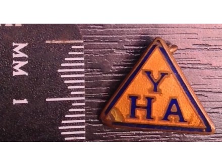 Mason znacka emajl masonska znacka Y HA (297.)