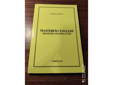 Mastering english grammar and structure Jovković