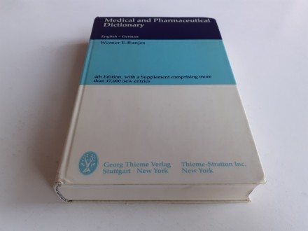 Medical and Pharmaceutical Dictionary: English - German
