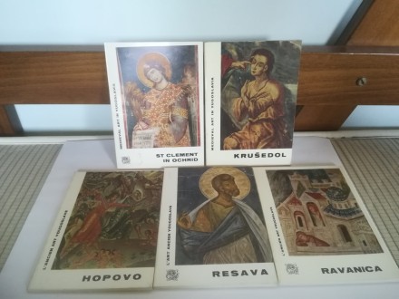 Medieval art in Yugoslavia - 5 knjiga