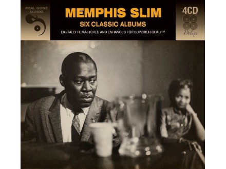 Memphis Slim SIX (6) CLASSIC ALBUMS - 4CD