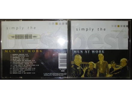 Men at Work-Simply the Best Made in Europe CD (1998)