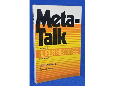Meta-Talk : Hidden Meanings in Conversations