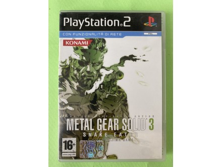 Metal Gear Solid 3 Snake Eater - PS2 igrica
