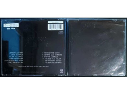 Metallica-Black Album CD Made in Germany (1991)