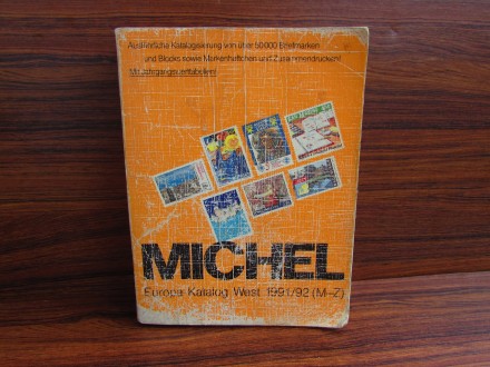 Michel Europa - Katalog West 1991/1992 (M-Z)