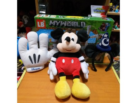Miki Maus veliki plisani, rajf, rukavica - Disni Disney