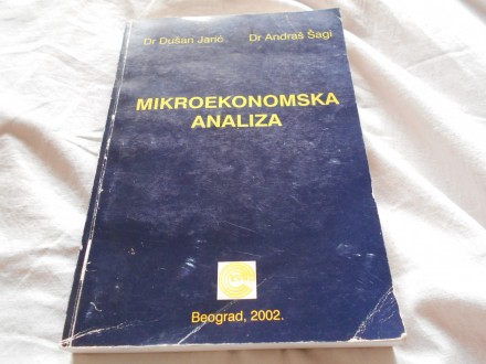 Mikroekonomska analiza,D.Jarić, A.Šagi, evro